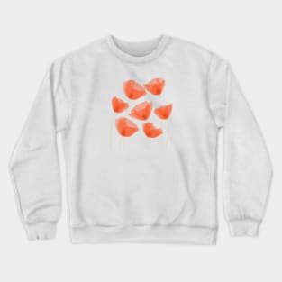 red poppies Crewneck Sweatshirt